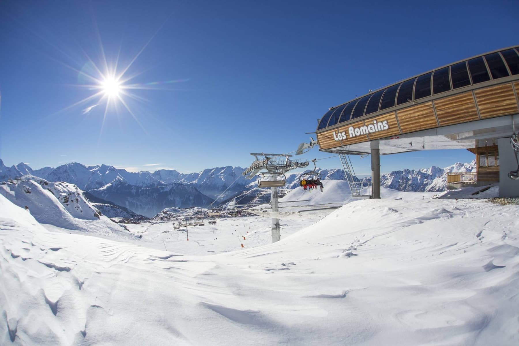 Station de ski Alpe d'Huez (Alpes du Nord)
