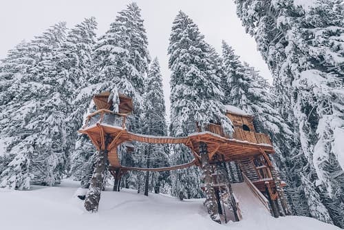 Station de ski Les Crosets (Alpes suisses)