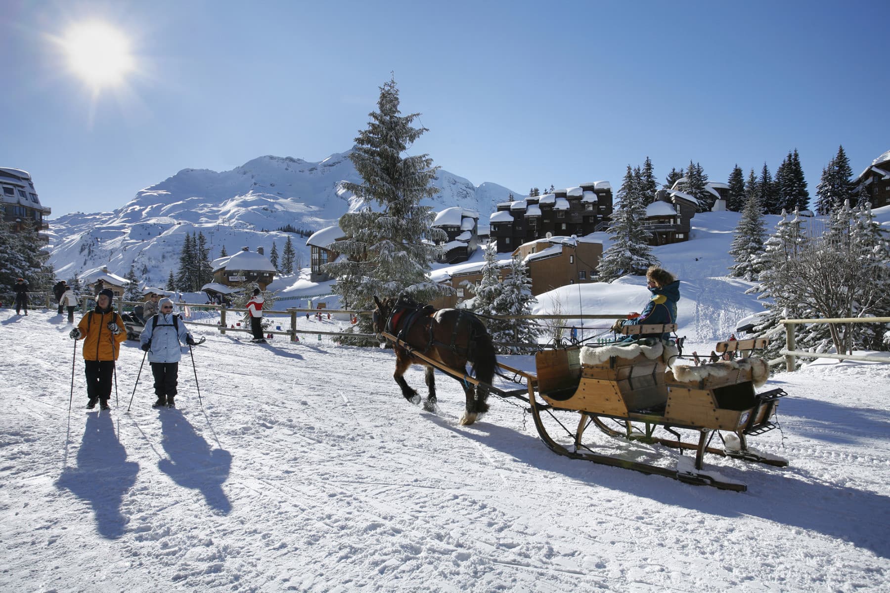 Station de ski Avoriaz 1800 (Alpes du Nord)