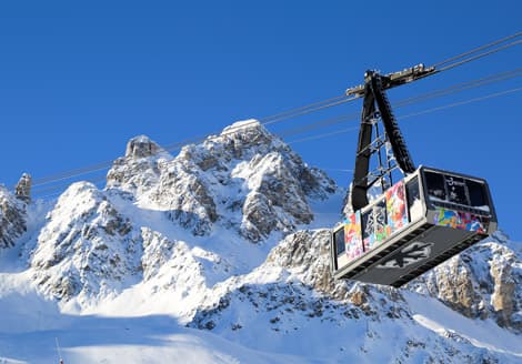 Station de ski Courchevel 1850 (Alpes du Nord)