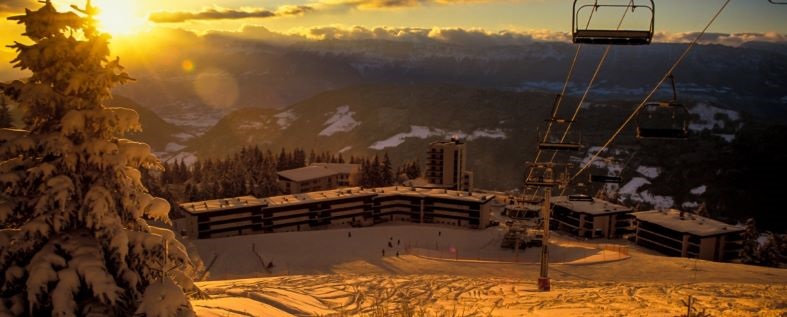 Le Collet coucher de soleil